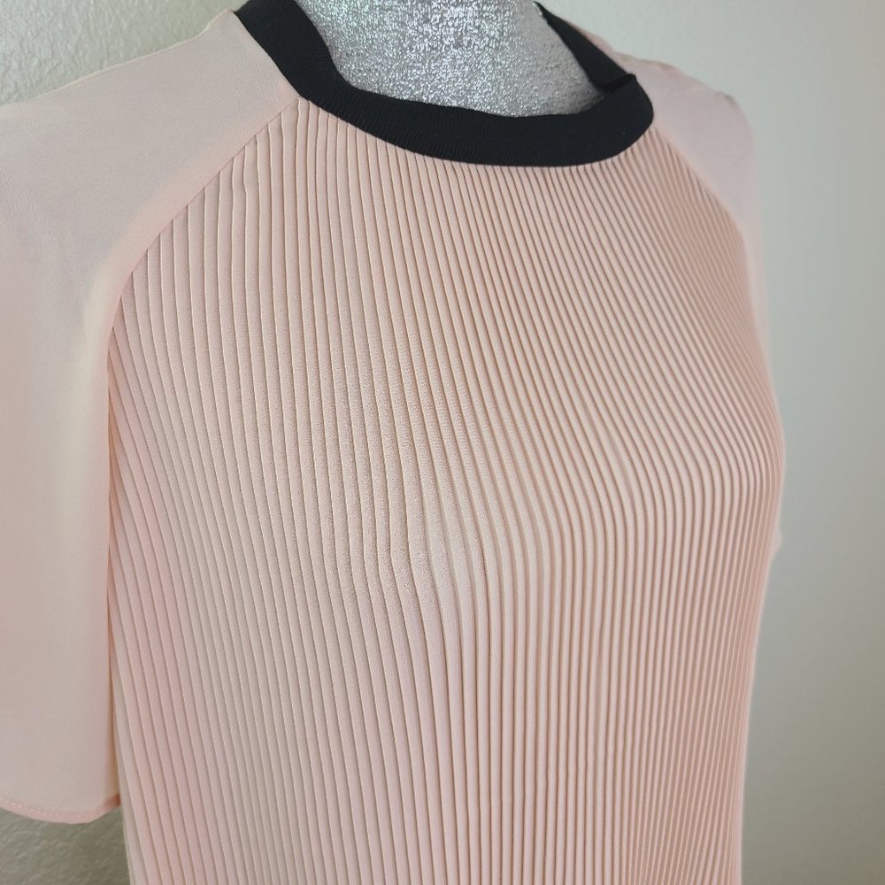 Rachel Roy Collection Romantic Pink Pleated Blouse ~ NWT!! - Picture 8 of 12